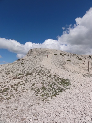 Les crêtes de la montagne de Lure