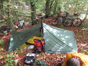 Petit bivouac vers Herbouilly