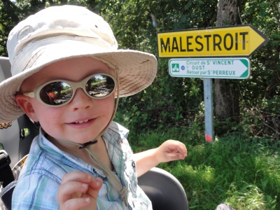 Canal de Nantes à Brest à vélo en famille, 3 enfants