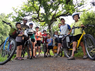 Canal de Nantes à Brest à vélo en famille, 3 enfants