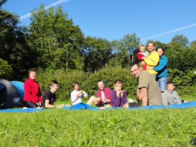 Canal de Nantes à Brest à vélo en famille, 3 enfants