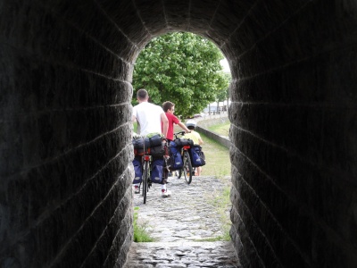 Le Canal du Centre et la Voie Verte de Bourgogne Sud à vélo en famille