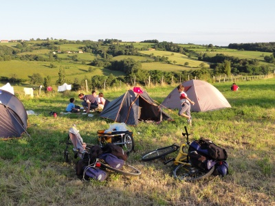 Le Canal du Centre et la Voie Verte de Bourgogne Sud à vélo en famille