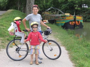 Canal du Midi à vélo en famille