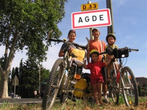 Canal du Midi à vélo en famille