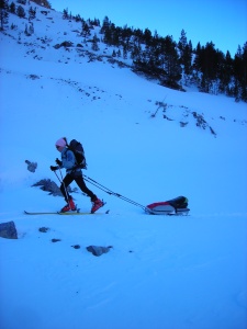 Haute Trace des Escartons à ski pulka - Queyras et vallée de  la Clarée