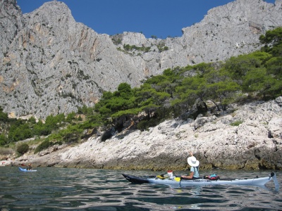 Kayak escalade