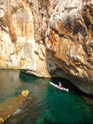 Kayak escalade