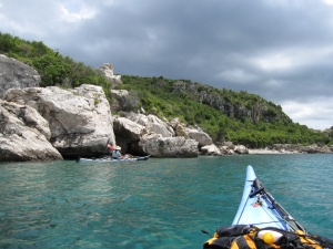 Le long de la péninsule de Peljesac