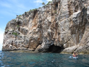 Très jolie section très sauvage entre Dubrovnik et le Monténégro