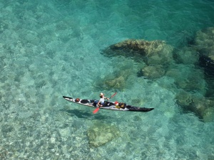 Très jolie section très sauvage entre Dubrovnik et le Monténégro