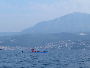 Passage de la frontière entre la Croatie et le Monténégro