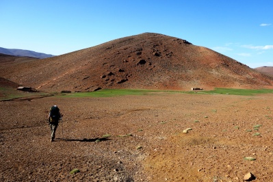 Arrivée au bivouac