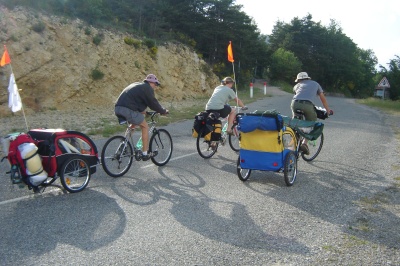 Voyage à vélo - Gorges du Verdon en famille