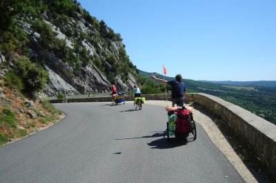 Voyage à vélo - Gorges du Verdon en famille