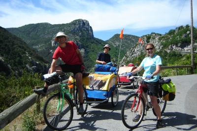 Voyage à vélo - Gorges du Verdon en famille