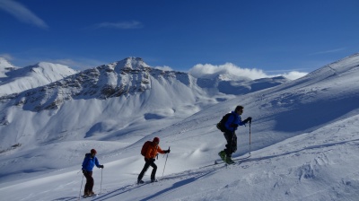 Ski de rando : froid + vent + effort + transpiration