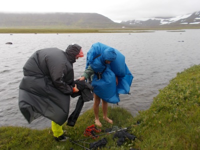 Islande : effort + pluie + vent + froid