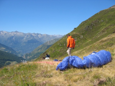 Vol bivouac dans les Pyrénées