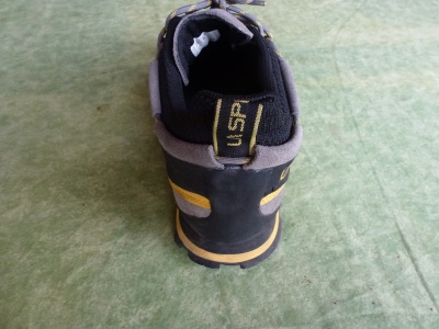 La Sportiva Boulder X : enrobage talon