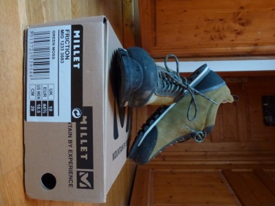 Millet Friction : semelle vibram et climbing zone