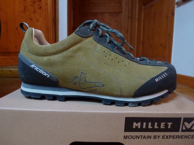 Millet Friction : semelle vibram et climbing zone