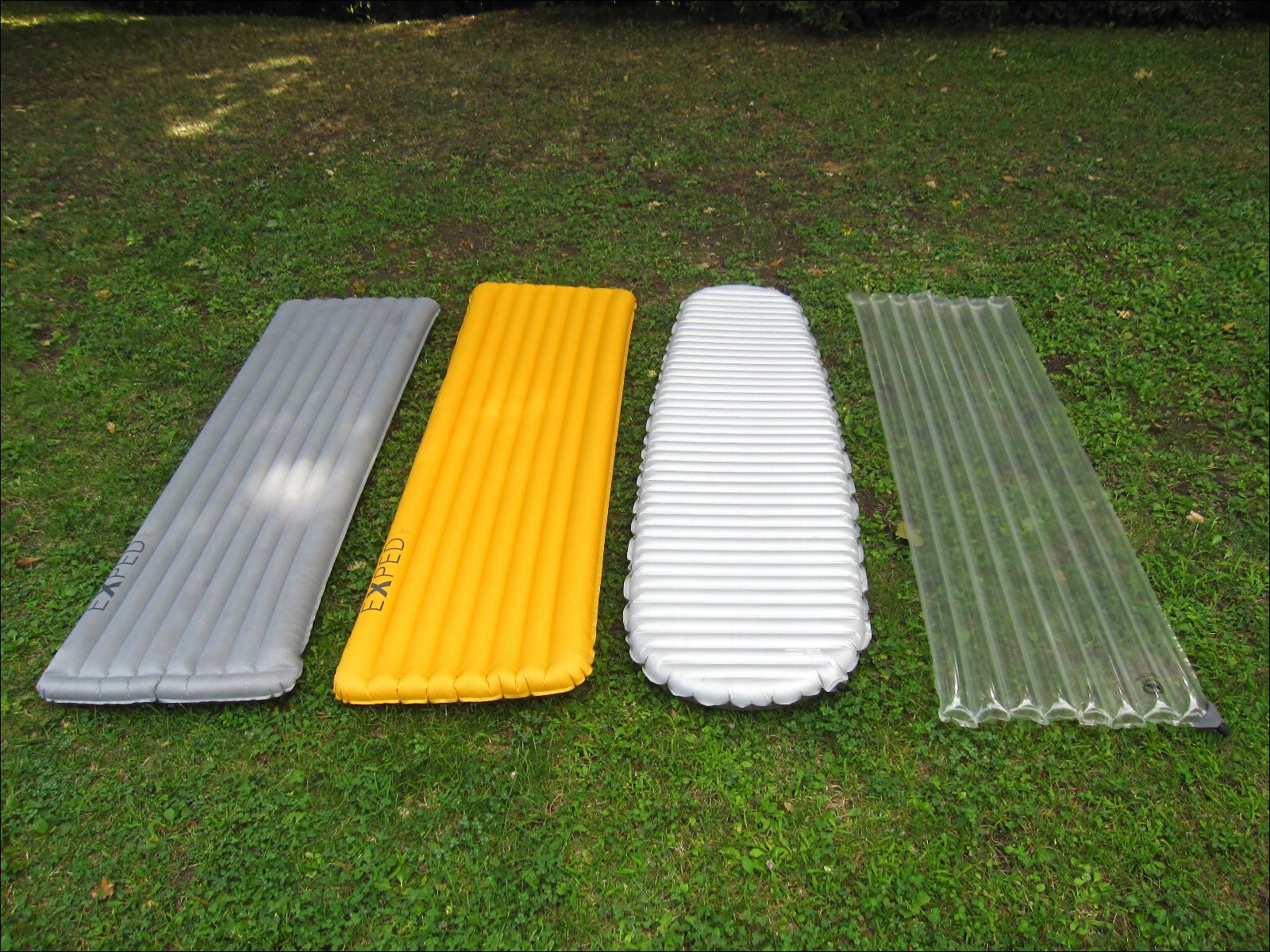 Comparatif matelas camping, matelas gonflable