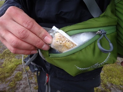 L'une des deux poches de ceinture