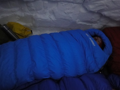 Nuit en igloo dans le Talus II