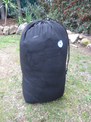 Dans le sac de stockage