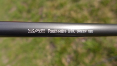 4 arceaux modèle DAC Featherlite NSL Green, diamètre 10,25mm. 