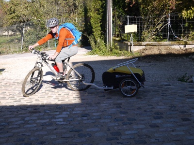La remorque en action