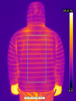 Camera thermique de dos