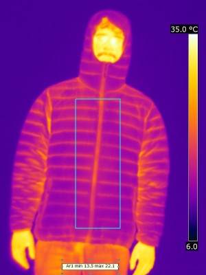 Camera thermique de face