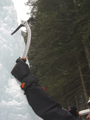 Utilisation en cascade de glace