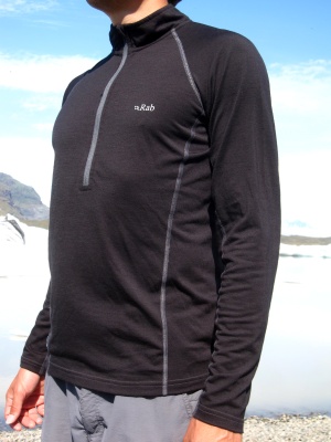 Rab MeCo 165 LS Zip Tee