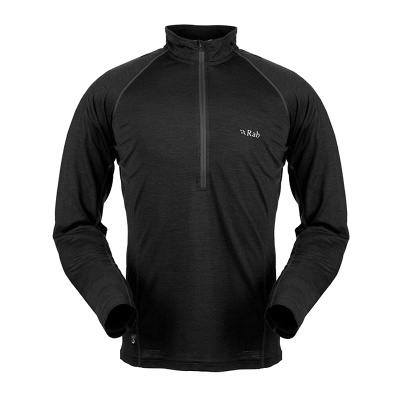 Rab MeCo 165 LS Zip Tee Man