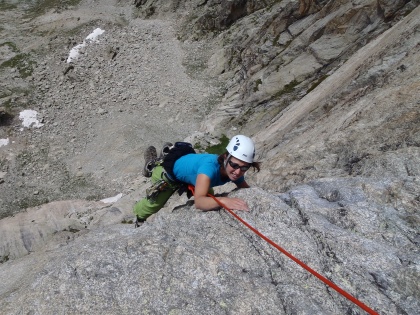 Grimpe dans les Ecrins