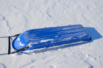 Pulka Snowsled Ice Blue Trail