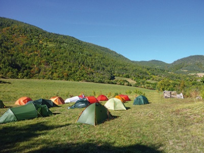 18 tentes testées pendant 2 semaines