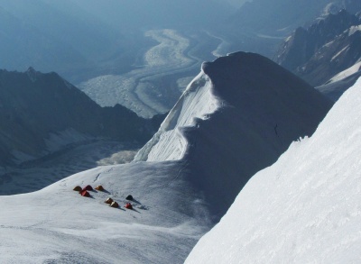 Camp 2 du Spantik (photo Michèle Chevalier)