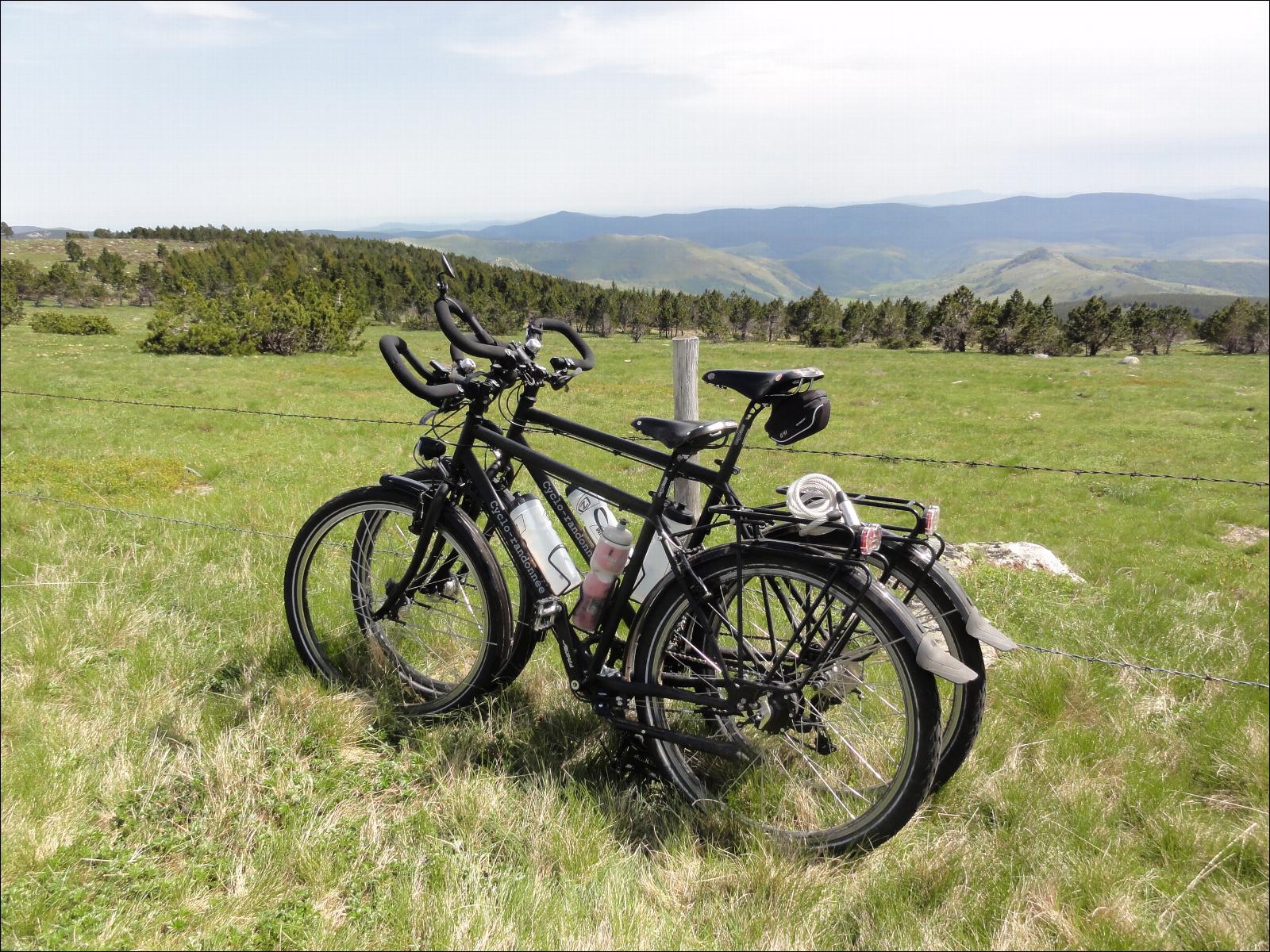 Test de velos de randonnee Cyclo randonnee