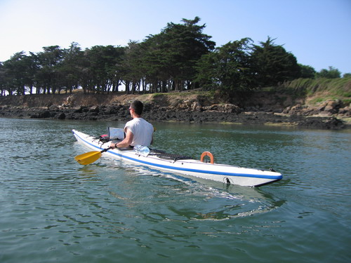 kayak de mer golfe morbihan