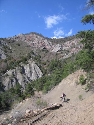 Paysages varies sur cette etape