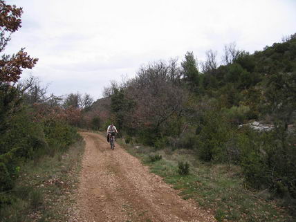 montee VTT piste