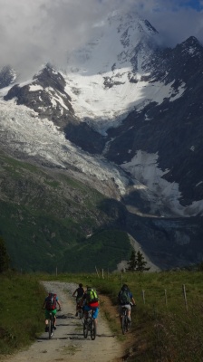 Aux abords du col de Voza au-dessus des Houches, nous sommes bien en haute montagne !