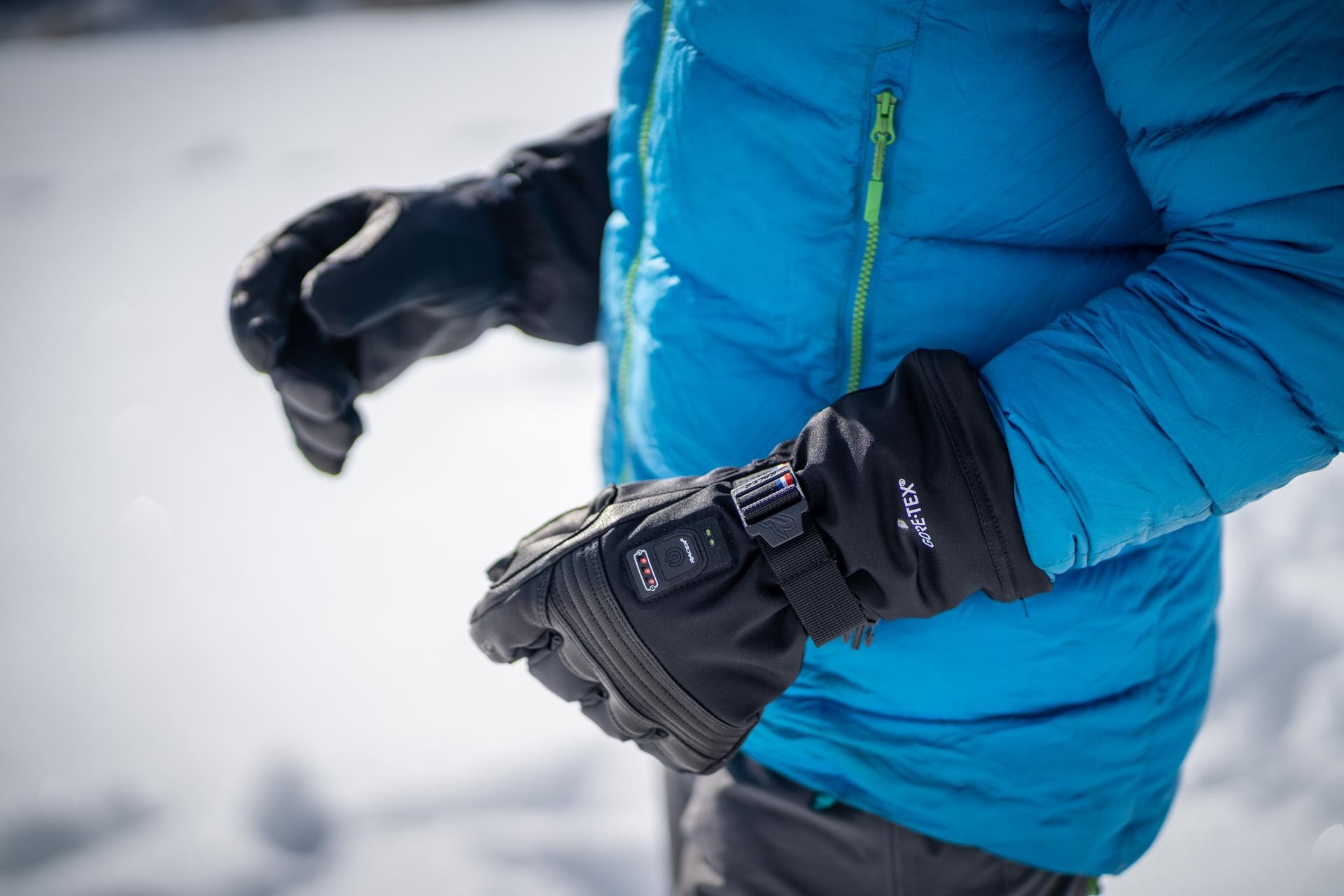 WANTALIS Gants Chauffants Sancy - Choisissez la température de vos gants.  Profitez d'une chaleur douce toute la journée