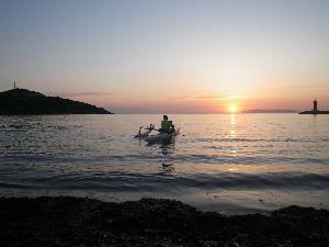 tour de Corse en pirogue