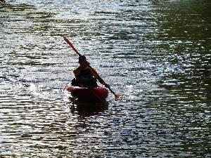 "Canoëtage" Canal Chavières - Lac du Bourget (73)