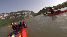 Rhône "Seyssel - Lyon" en Kayak